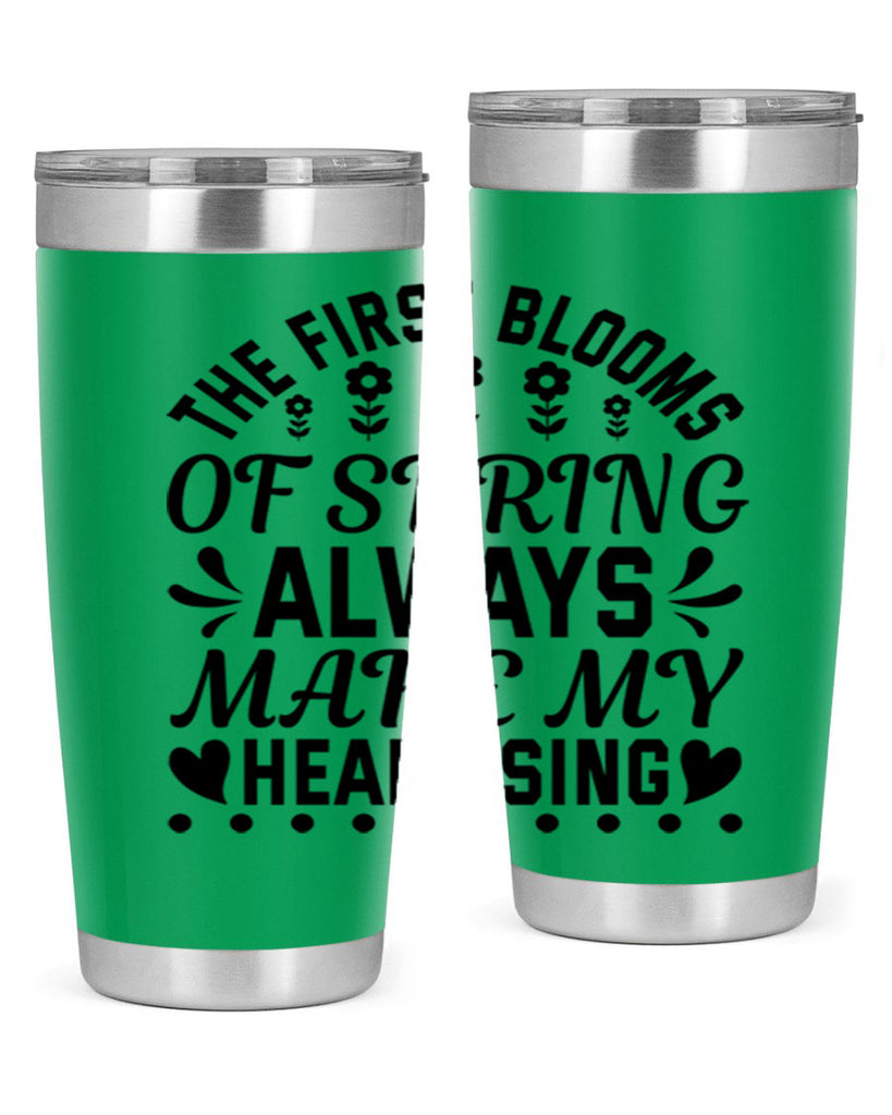 The first blooms of spring 549#- spring- Tumbler