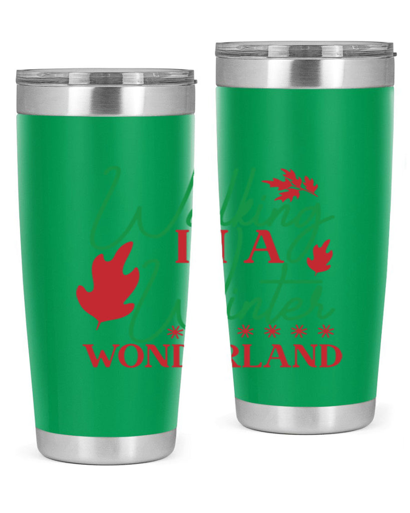 Walking In A Winter Wonderland 438#- winter- Tumbler