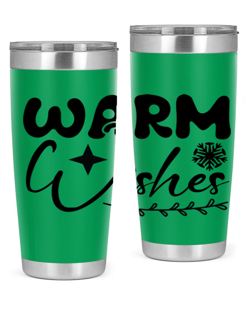 Warm wishes 467#- winter- Tumbler