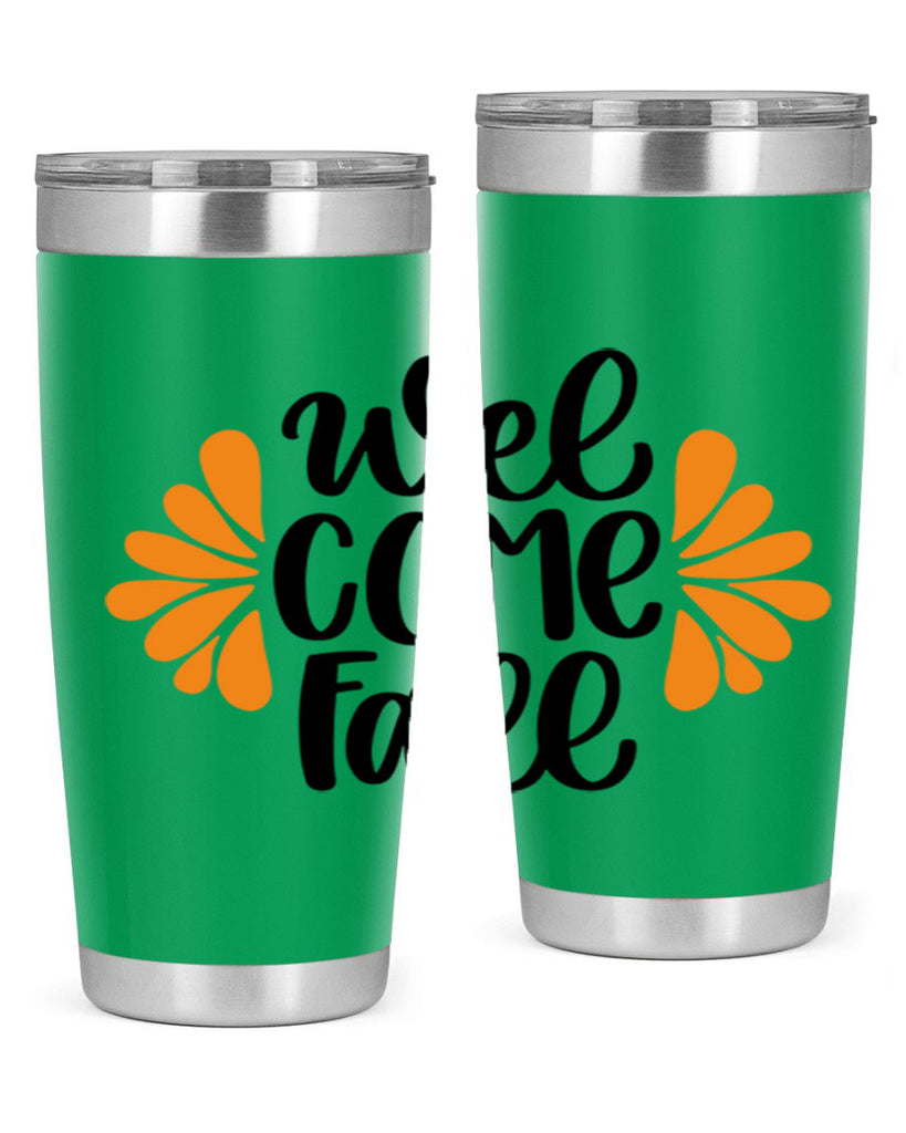 Welcome Fall 516#- fall- Tumbler