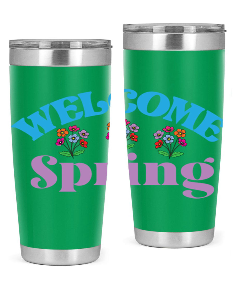 Welcome Spring  600#- spring- Tumbler