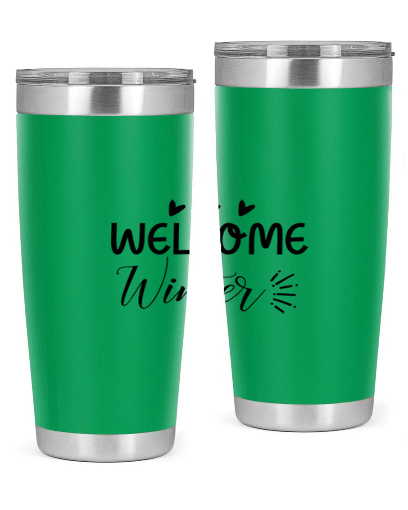 Welcome Winter 475#- winter- Tumbler