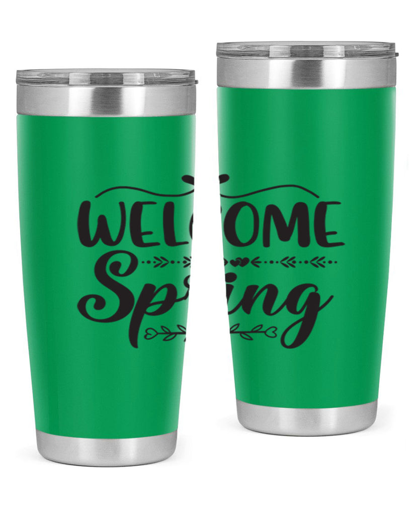 Welcome spring 576#- spring- Tumbler