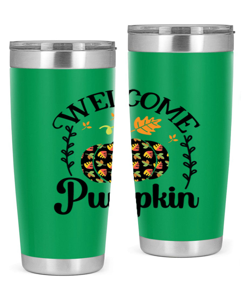 Welcomepumpkin 640#- fall- Tumbler