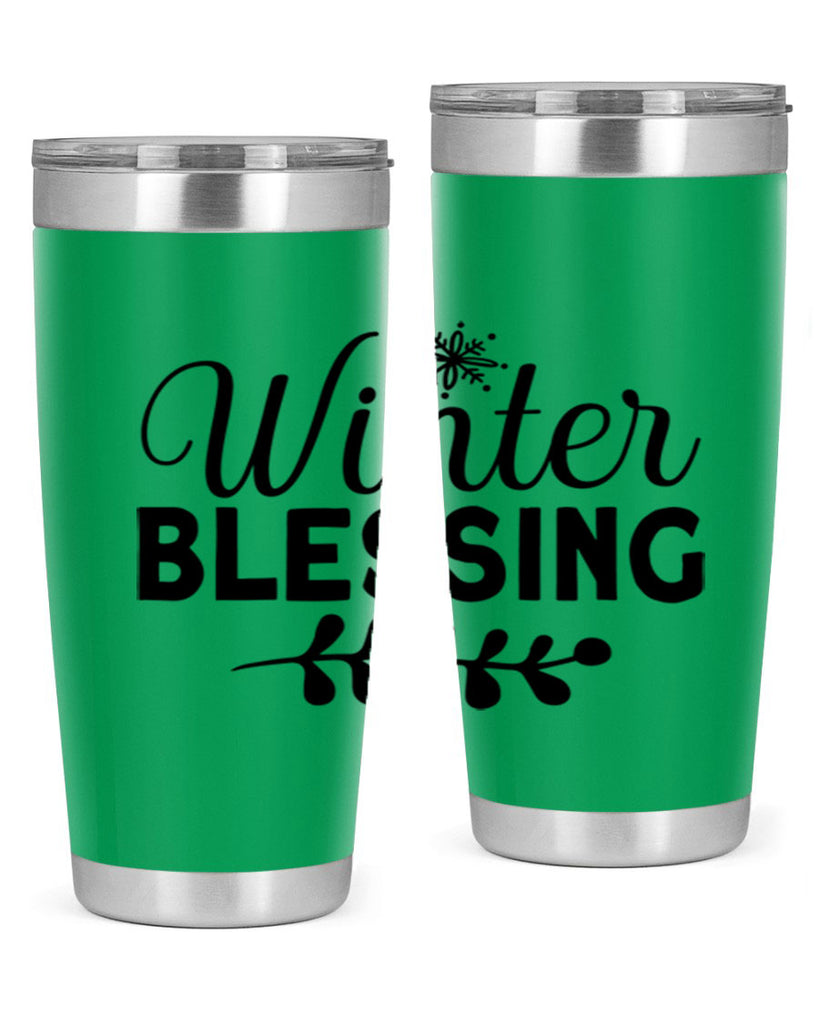 Winter Blessing488#- winter- Tumbler