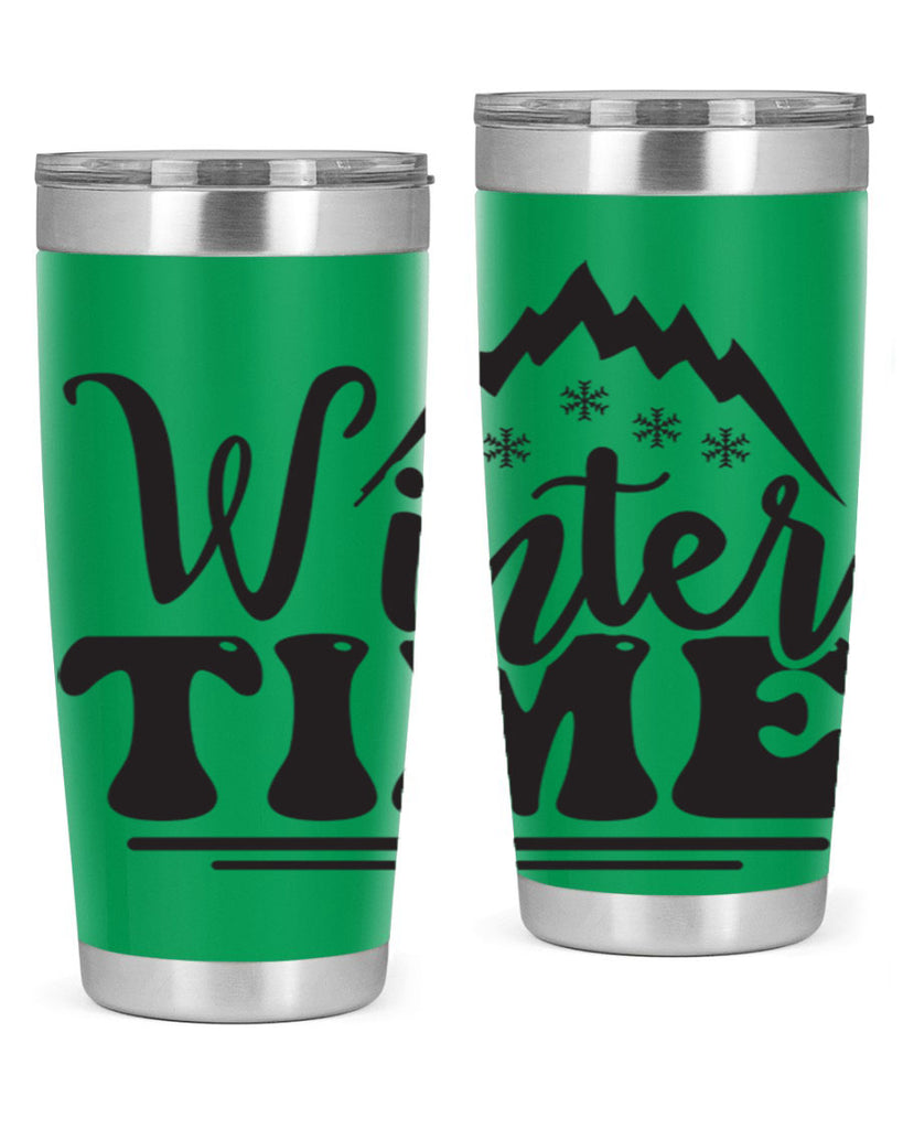 Winter time 566#- winter- Tumbler