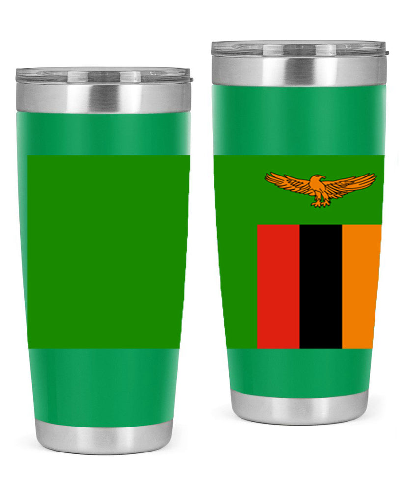 Zambia 2#- world flags- Tumbler