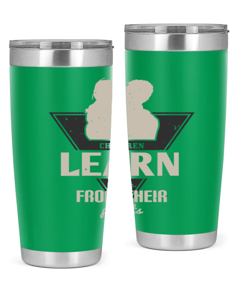 children learn to smile 250#- fathers day- Tumbler