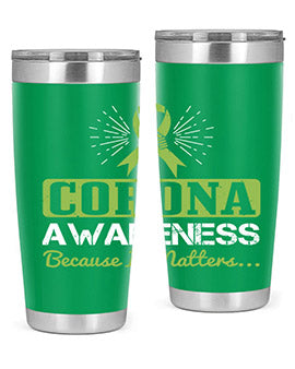 corona awareness because it matters Style 26#- corona virus- Tumbler