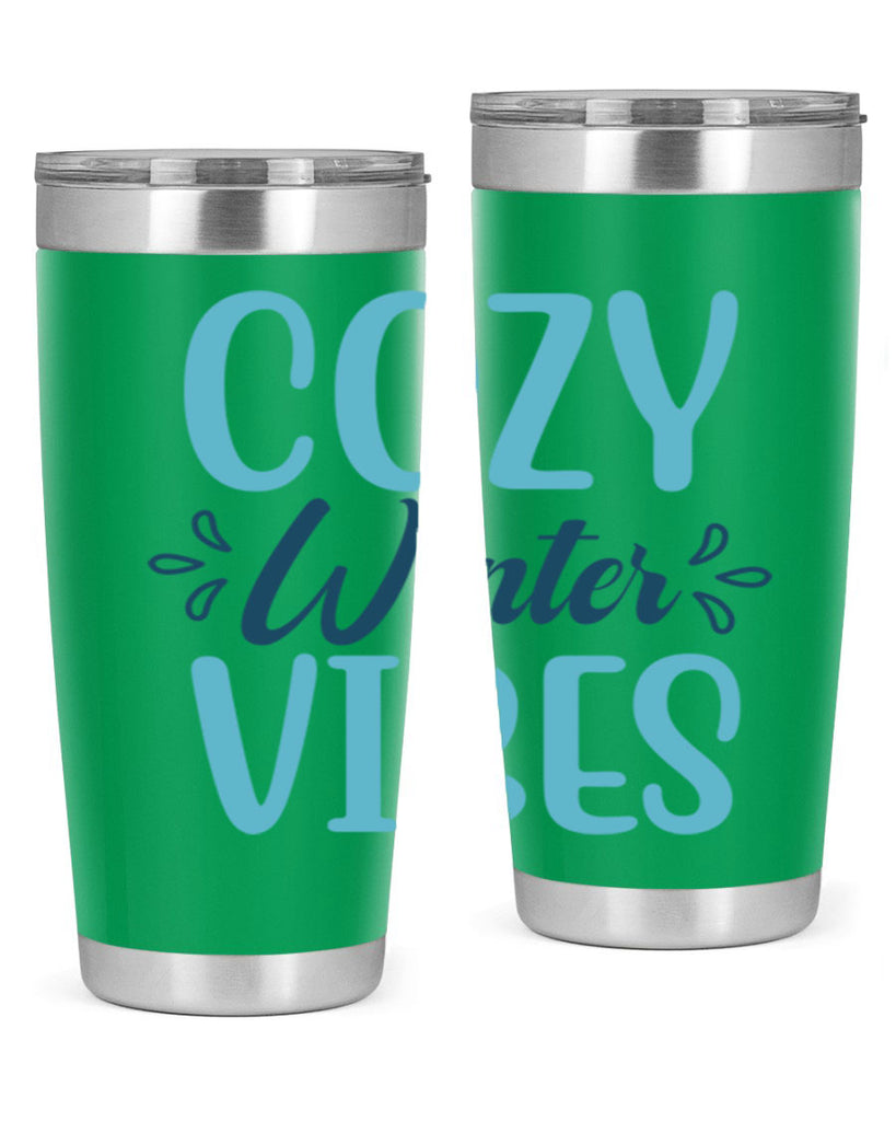 cozy winter vibes 65#- winter- Tumbler