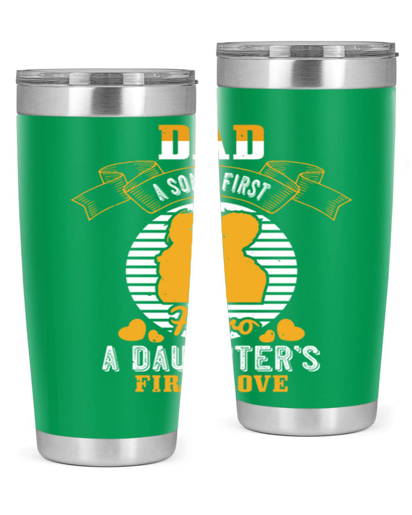 dad a son’s first hero 245#- fathers day- Tumbler