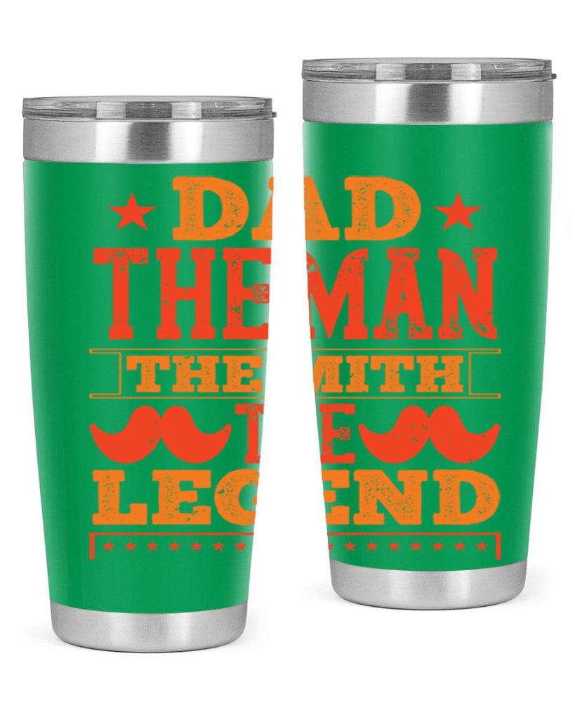 dad the man the mith the legend 262#- fathers day- Tumbler