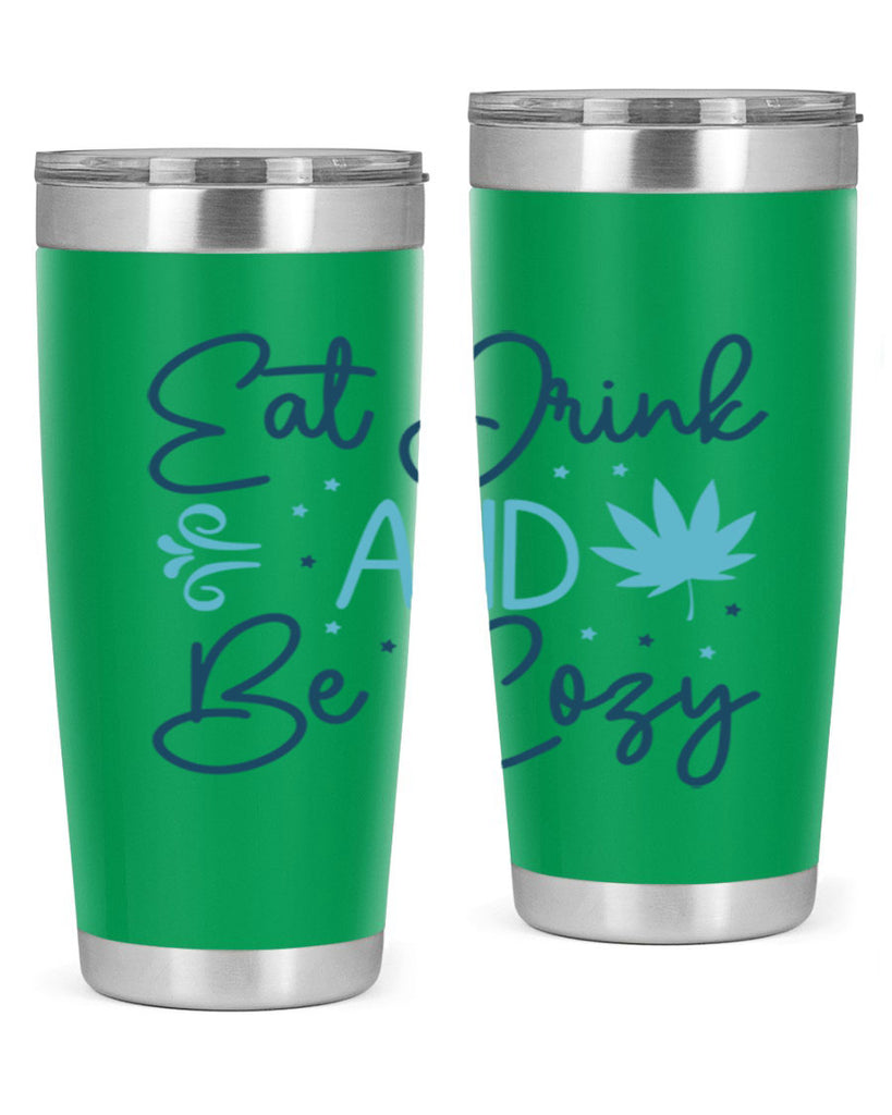 eat drink and be cozy 98#- winter- Tumbler