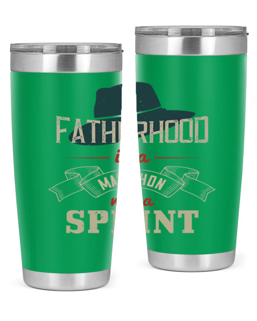 fatherhood is a marathon 227#- fathers day- Tumbler