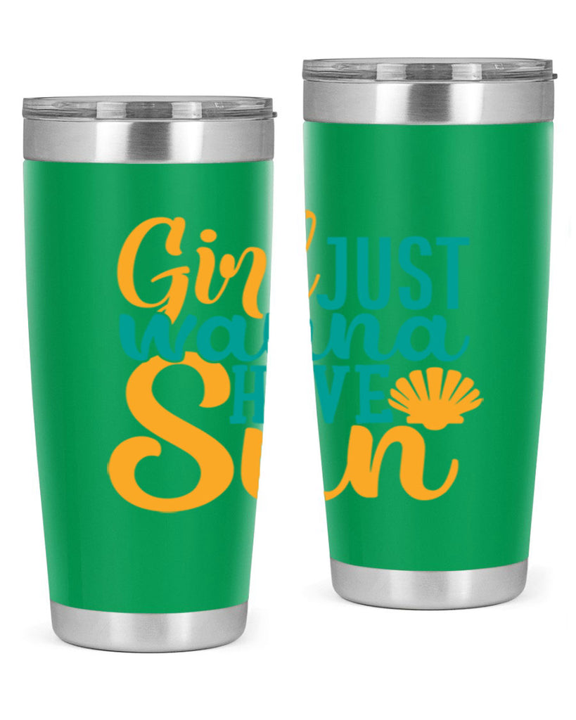 girls just wanna have sun Style 101#- summer- Tumbler