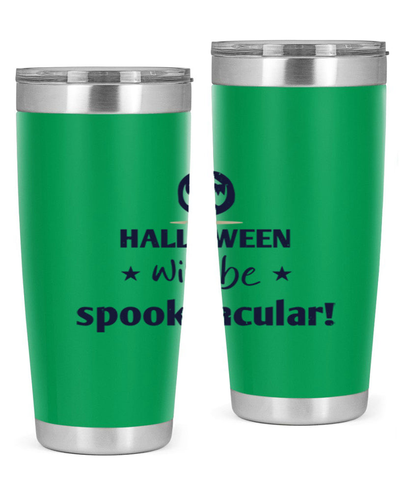 halloween will be spooktacular 156#- halloween- Tumbler
