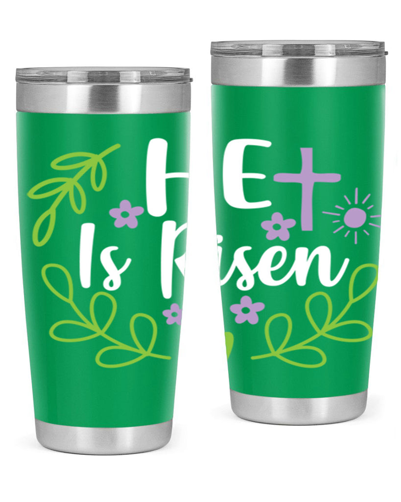 he is risen 79#- easter- Tumbler