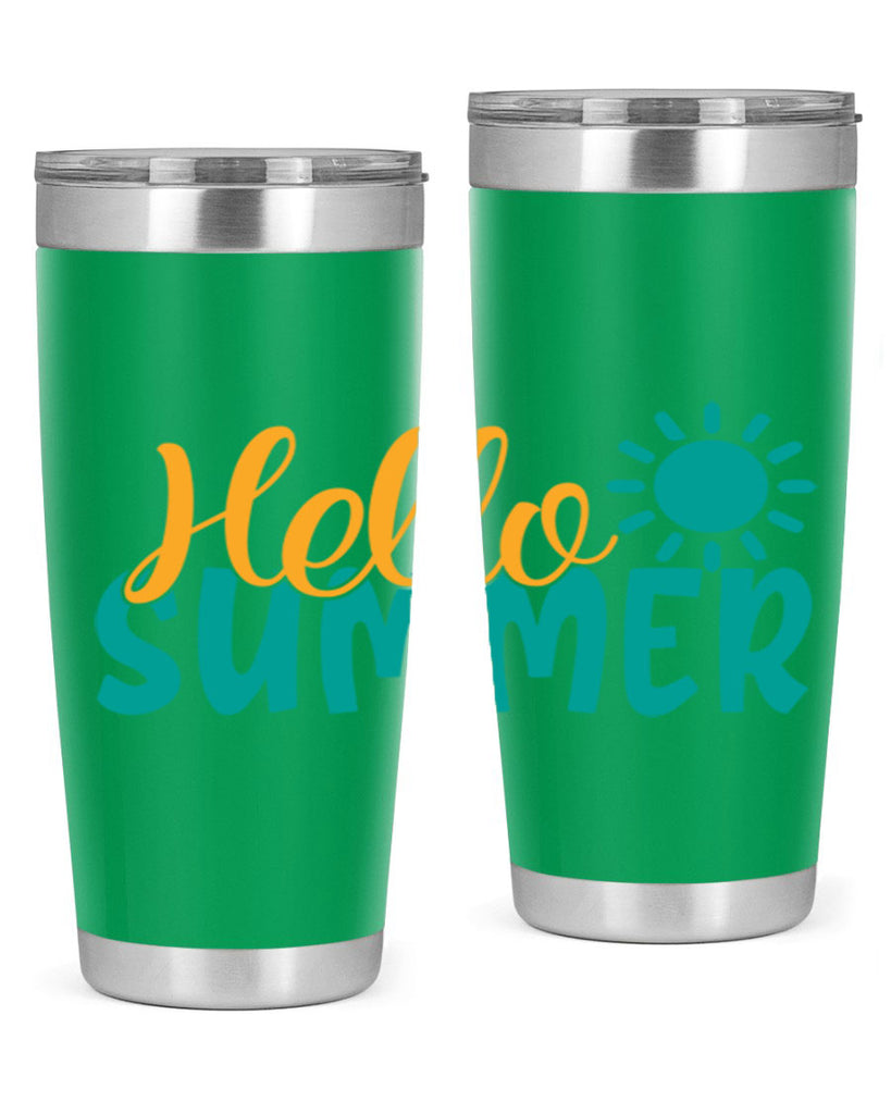 hello summer Style 98#- summer- Tumbler