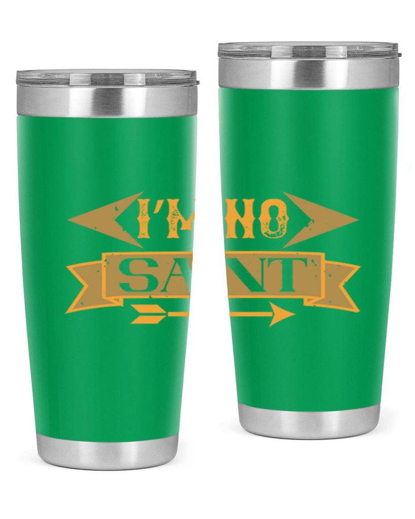 i’m no saint 59#- mardi gras- Tumbler
