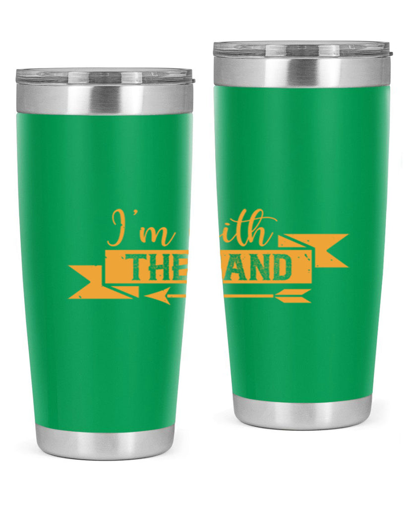 i’m with the band 58#- mardi gras- Tumbler