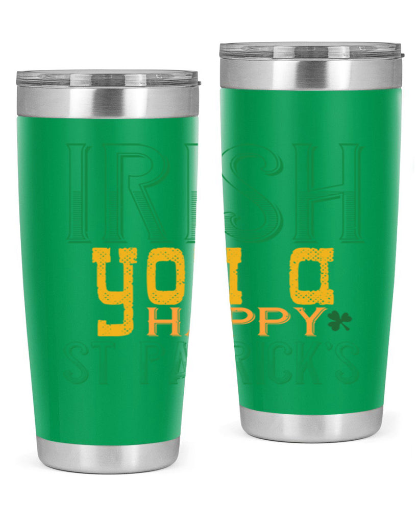 irish you a happy st patrick’s Style 132#- St Patricks Day- Tumbler