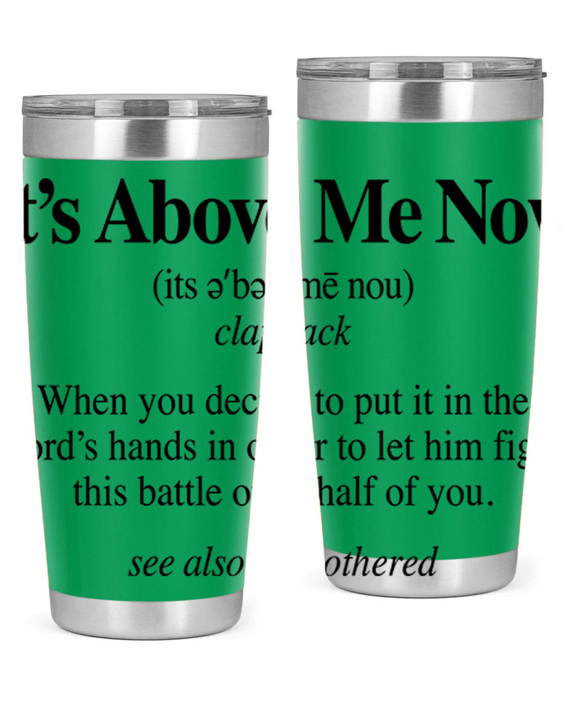 its above me now definition 104#- black words phrases- Cotton Tank
