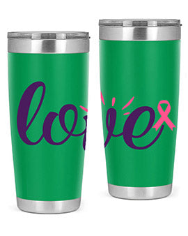 love Style 7#- breast cancer- Tumbler