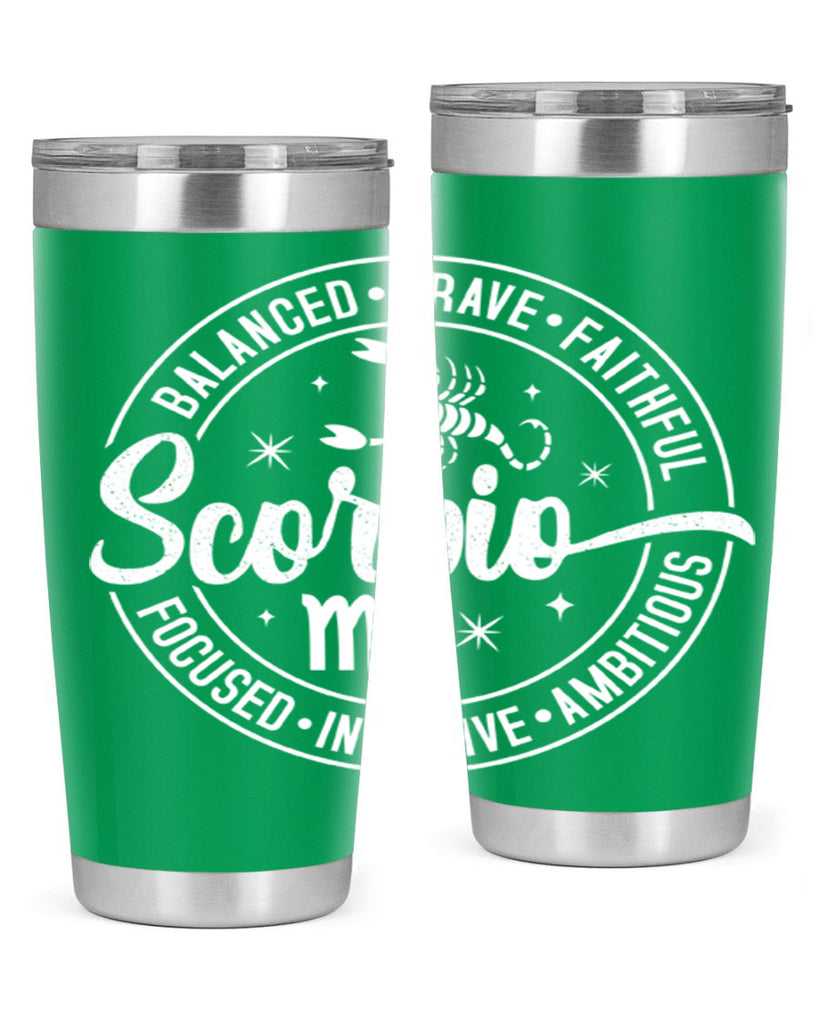 scorpio 439#- zodiac- Tumbler
