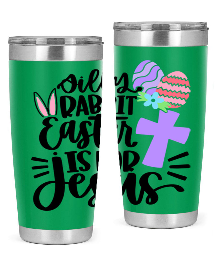 silly rabbit easter is for jesus 11#- easter- Tumbler