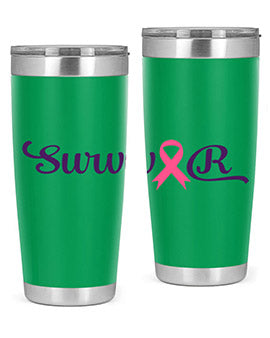 survivor Style 3#- breast cancer- Tumbler