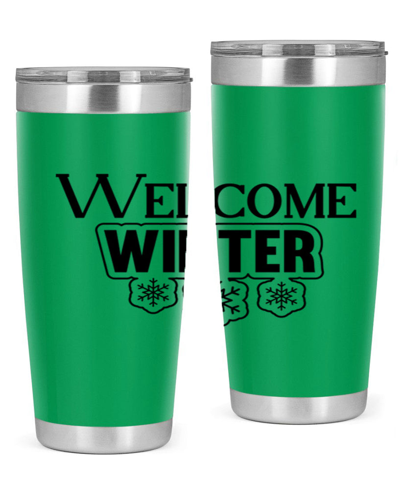 welcome winter 474#- winter- Tumbler