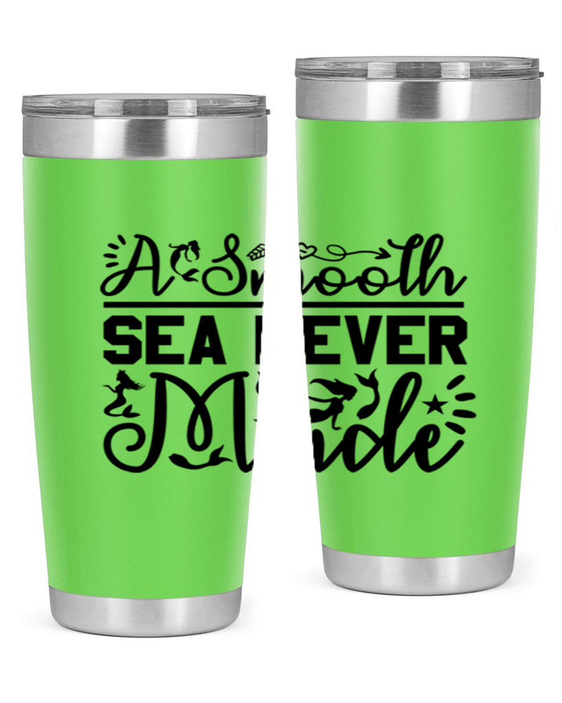 A Smooth Sea Never Made 11#- mermaid- Tumbler