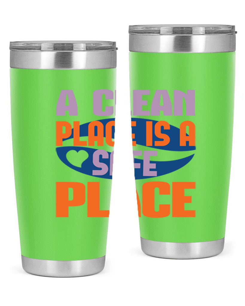 A clean place is a safe place Style 39#- cleaner- Cotton Tank