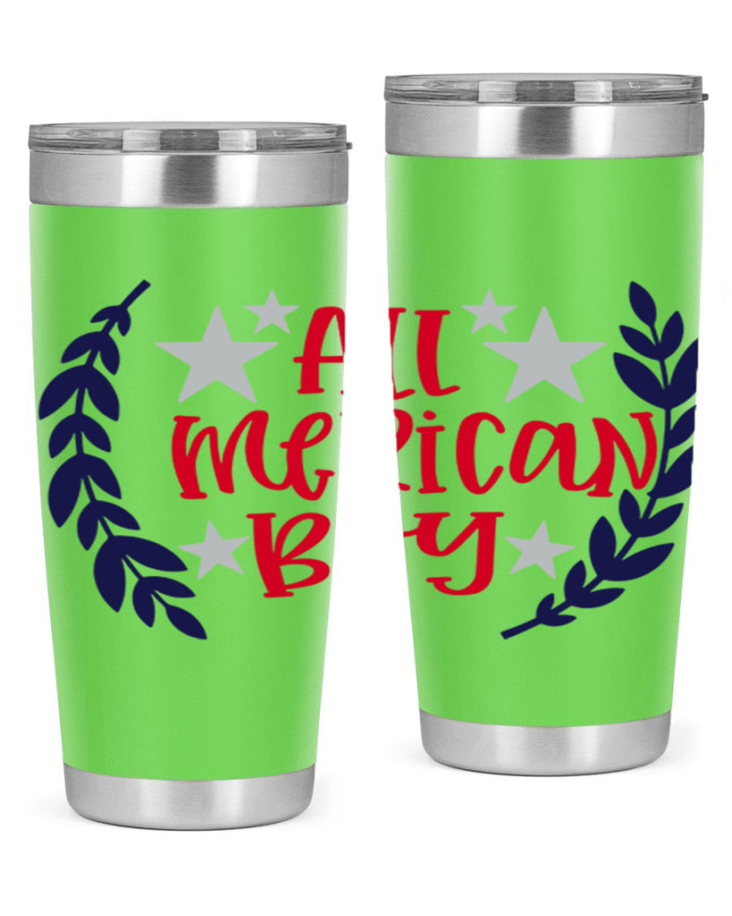 All Merican Boy Style 143#- Fourt Of July- Tumbler