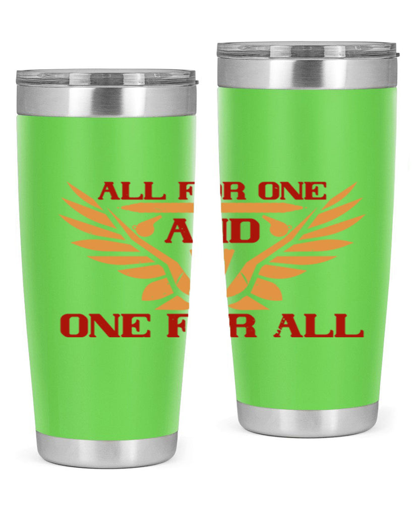 All for one and one for all 2360#- badminton- Tumbler