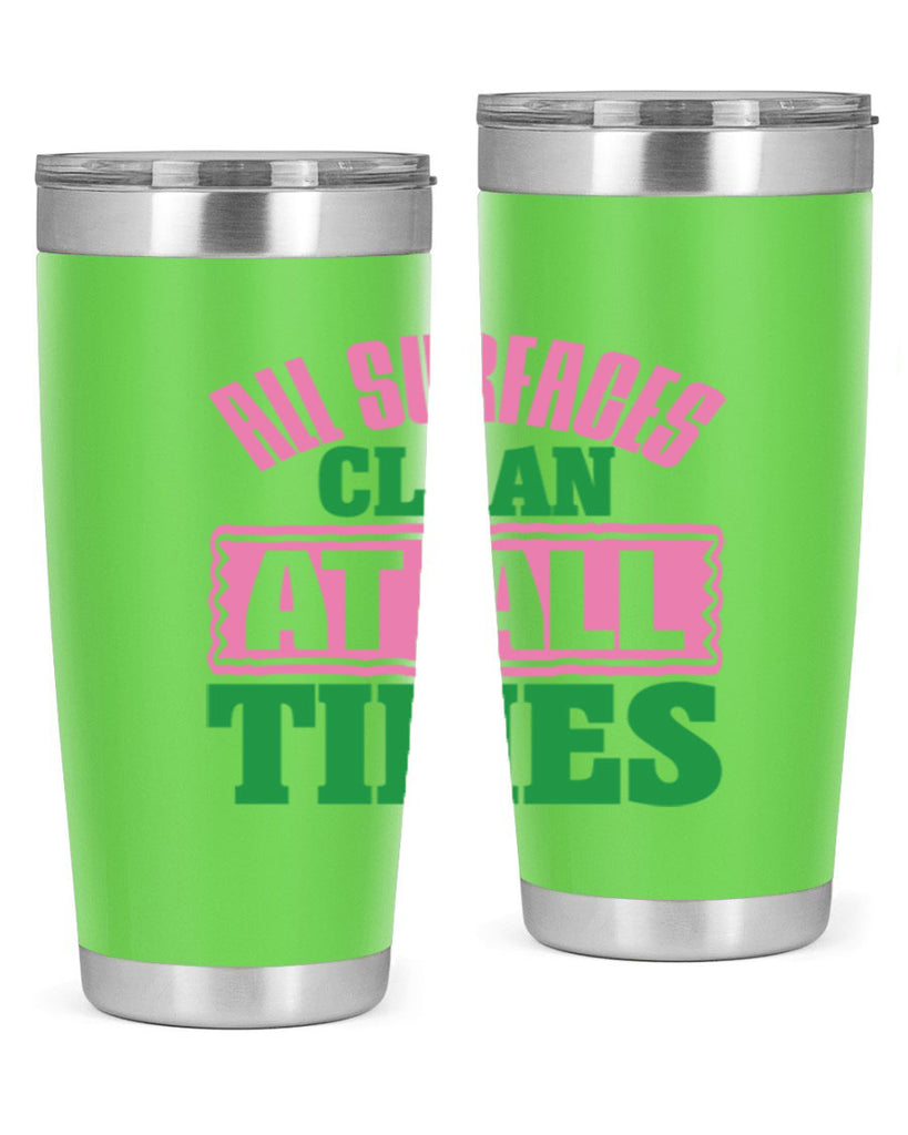 All surfaces clean at all times Style 1#- cleaner- tumbler