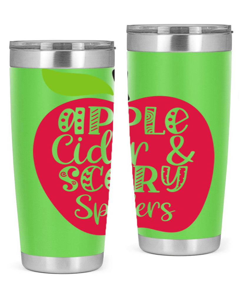Apple Cider Scary Spiders 10#- fall- Tumbler