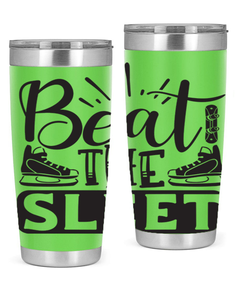 Beat the sleet 24#- winter- Tumbler