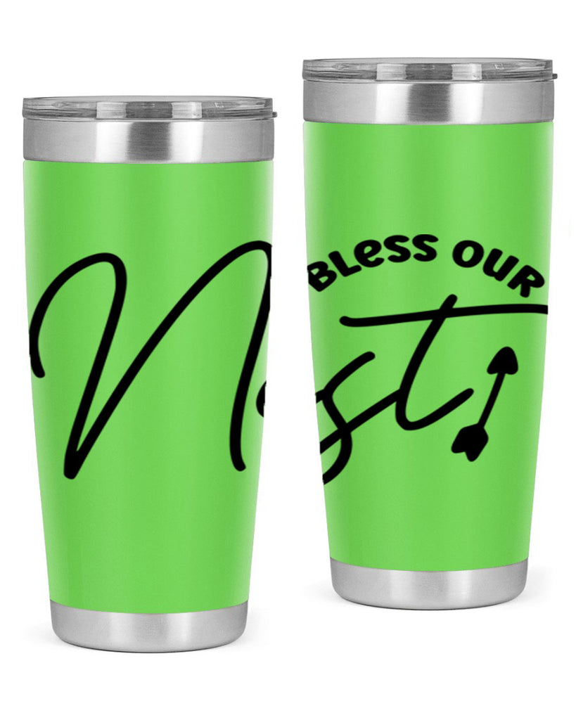Bless Our Nest55#- spring- Tumbler