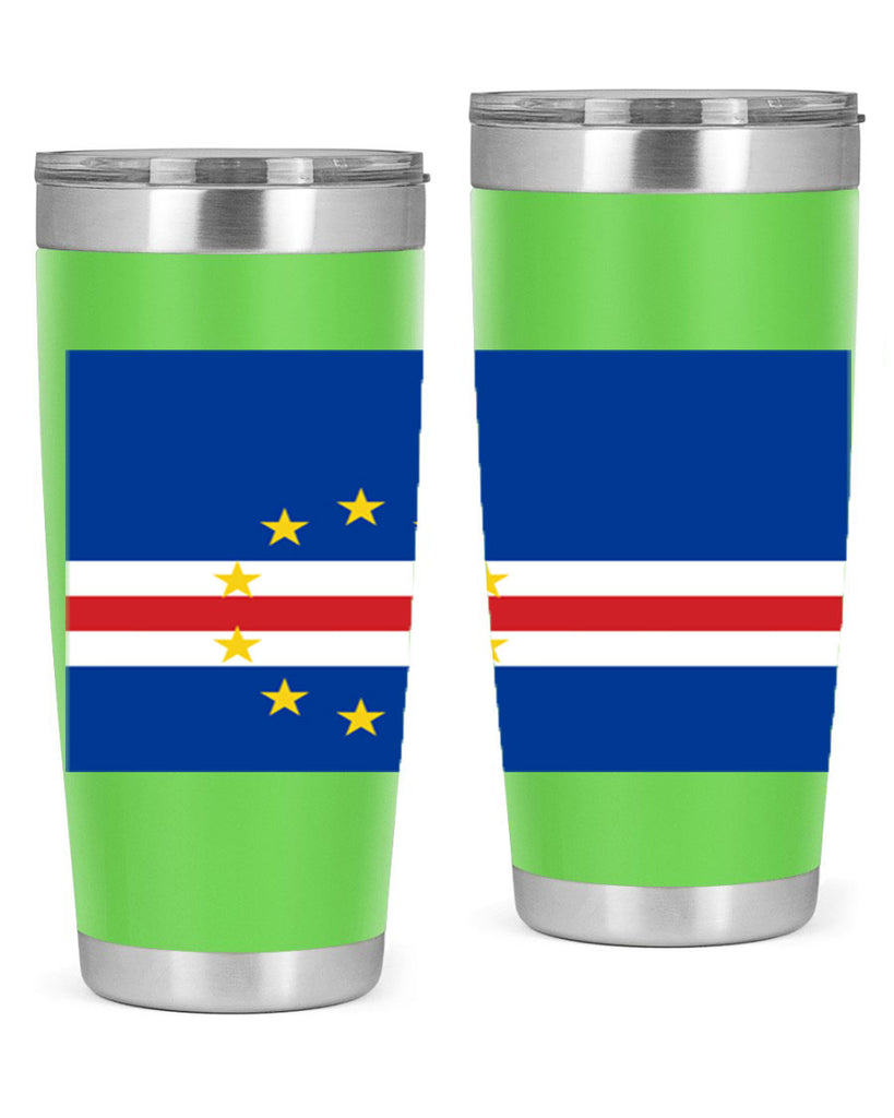 Cabo Verde 169#- world flags- Tumbler