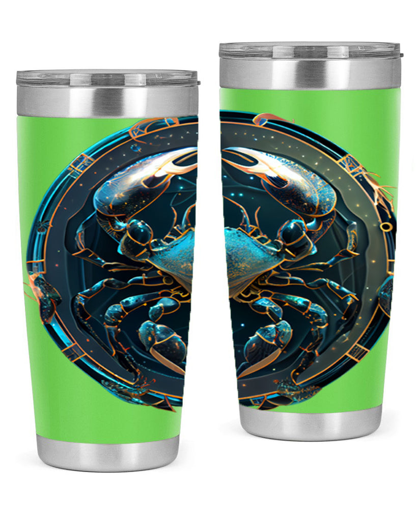 Cancer 147#- zodiac- Tumbler