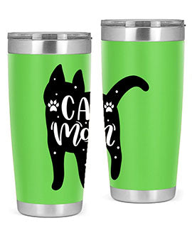 Cat Mom Style 86#- cat- Tumbler