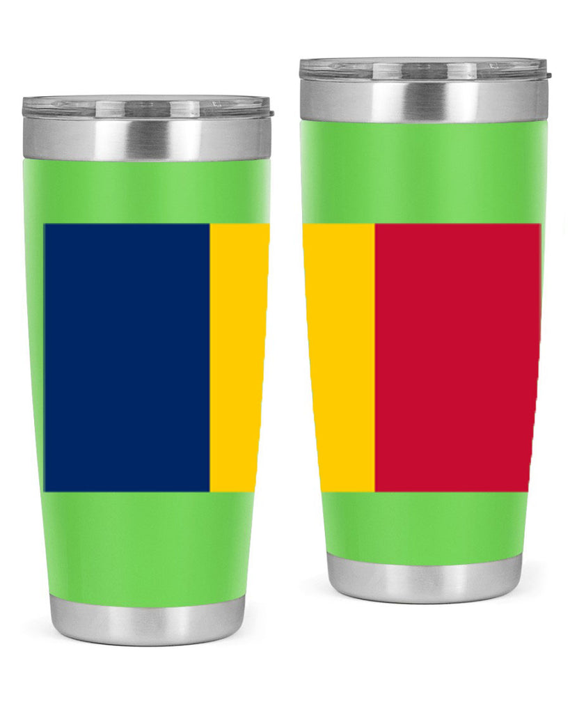 Chad 164#- world flags- Tumbler
