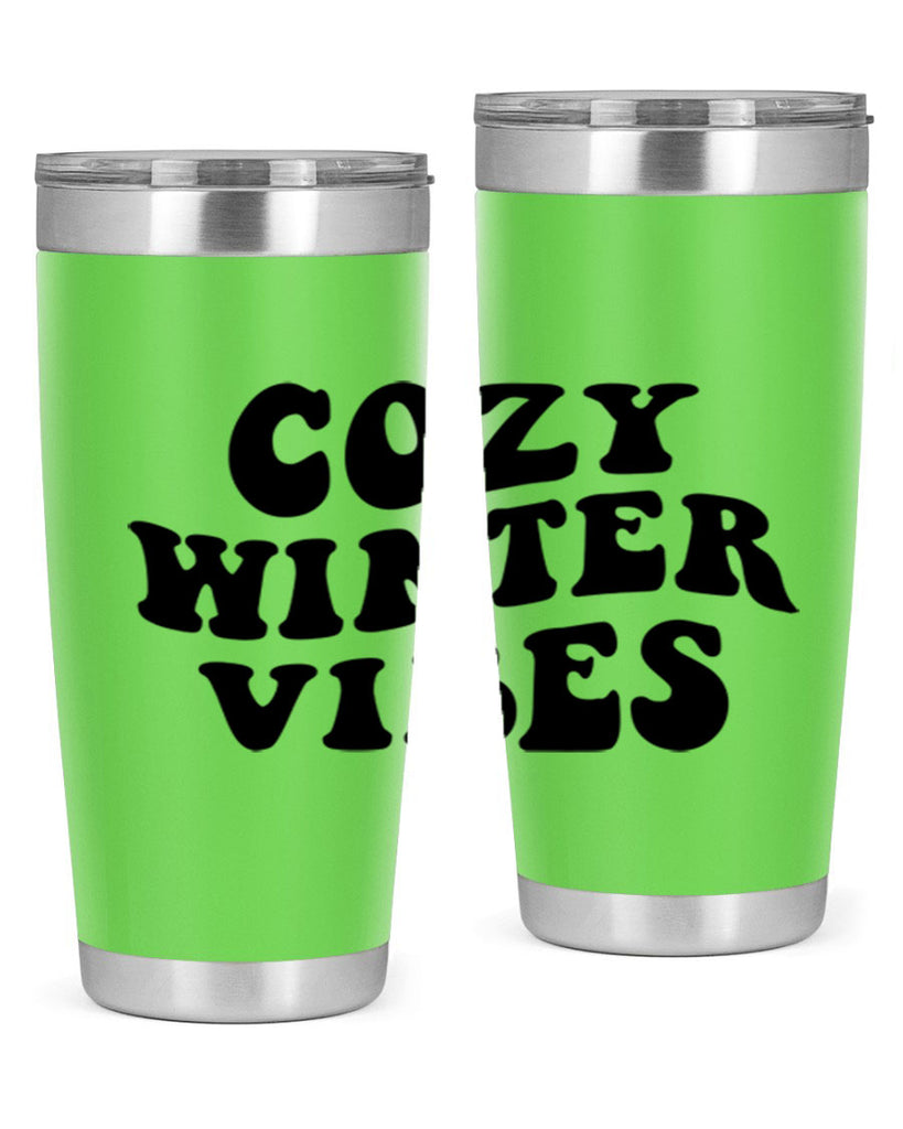 Cozy Winter Vibes 64#- winter- Tumbler