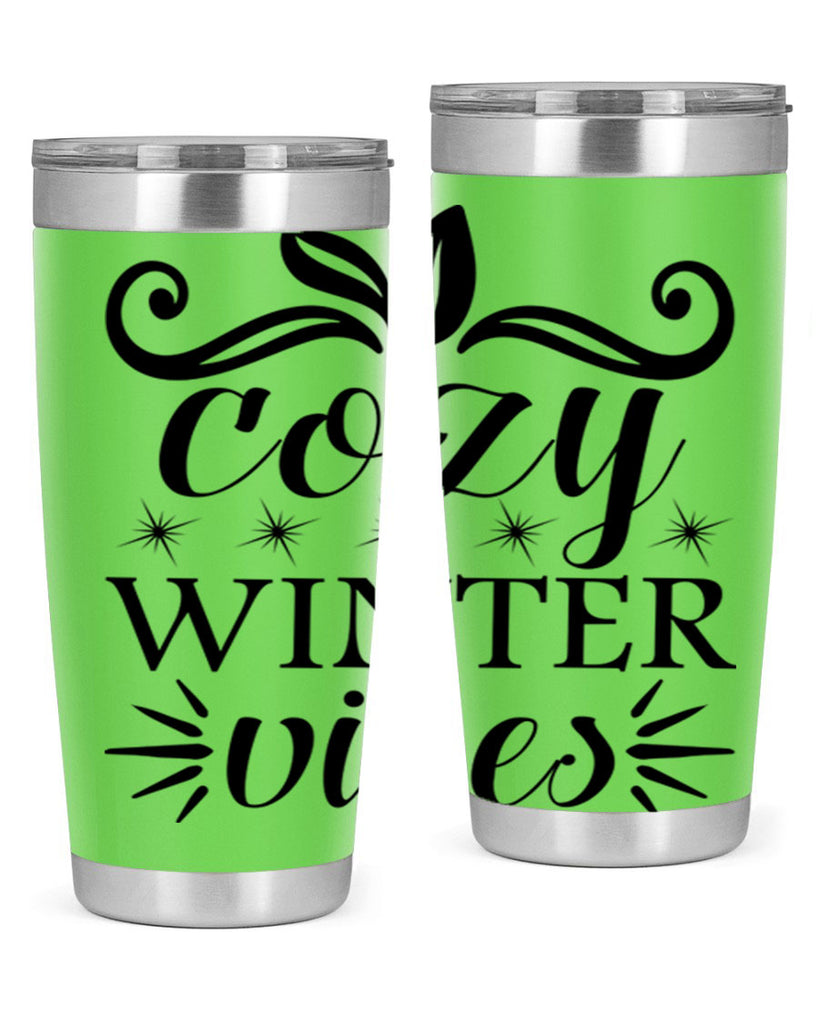 Cozy Winter Vibes 78#- winter- Tumbler