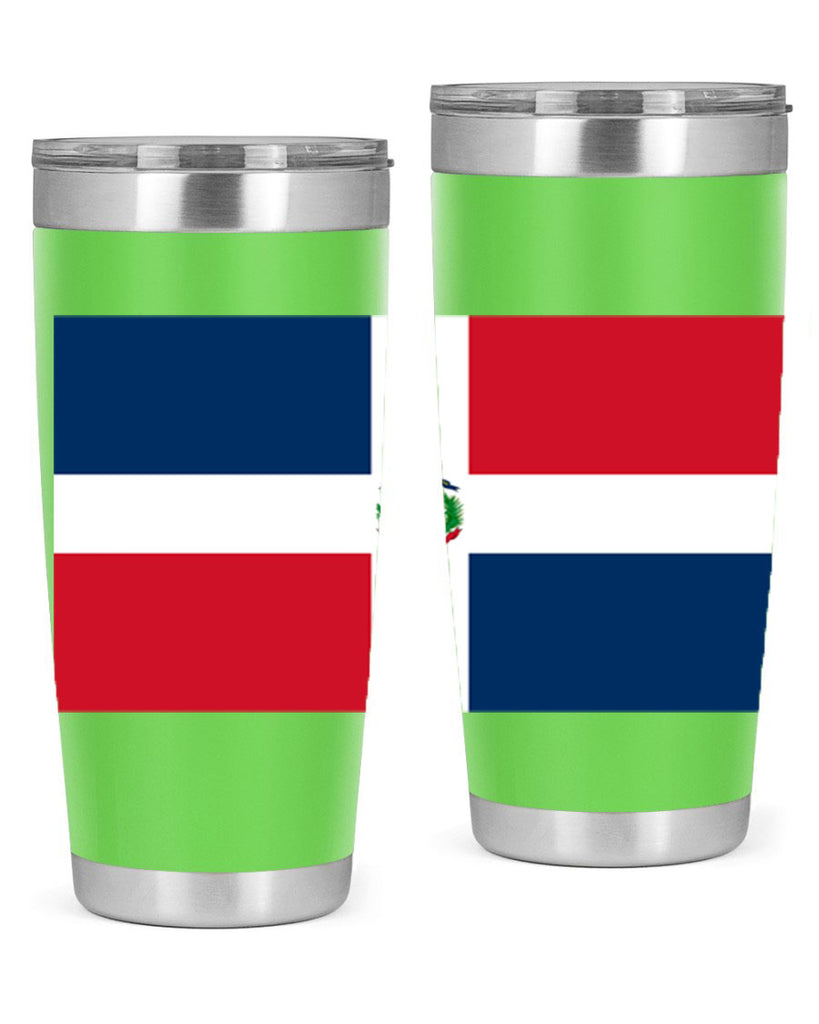 Dominican Republic 148#- world flags- Tumbler