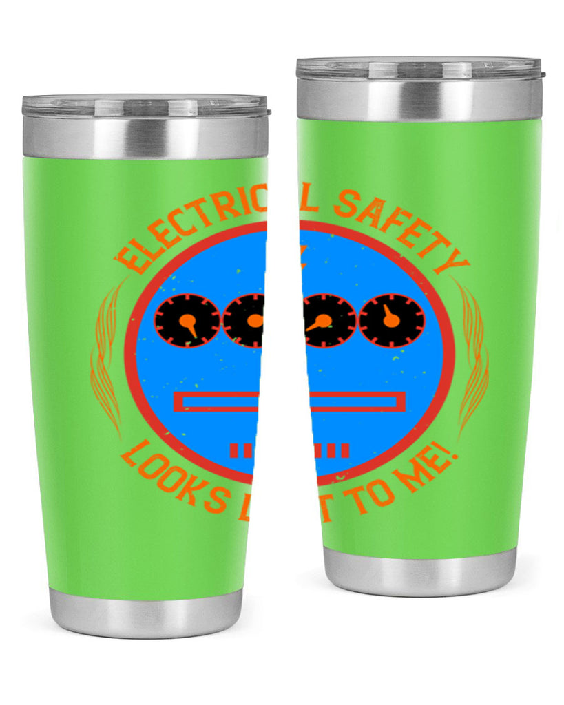 Electrical safety looks legit to me Style 57#- electrician- tumbler