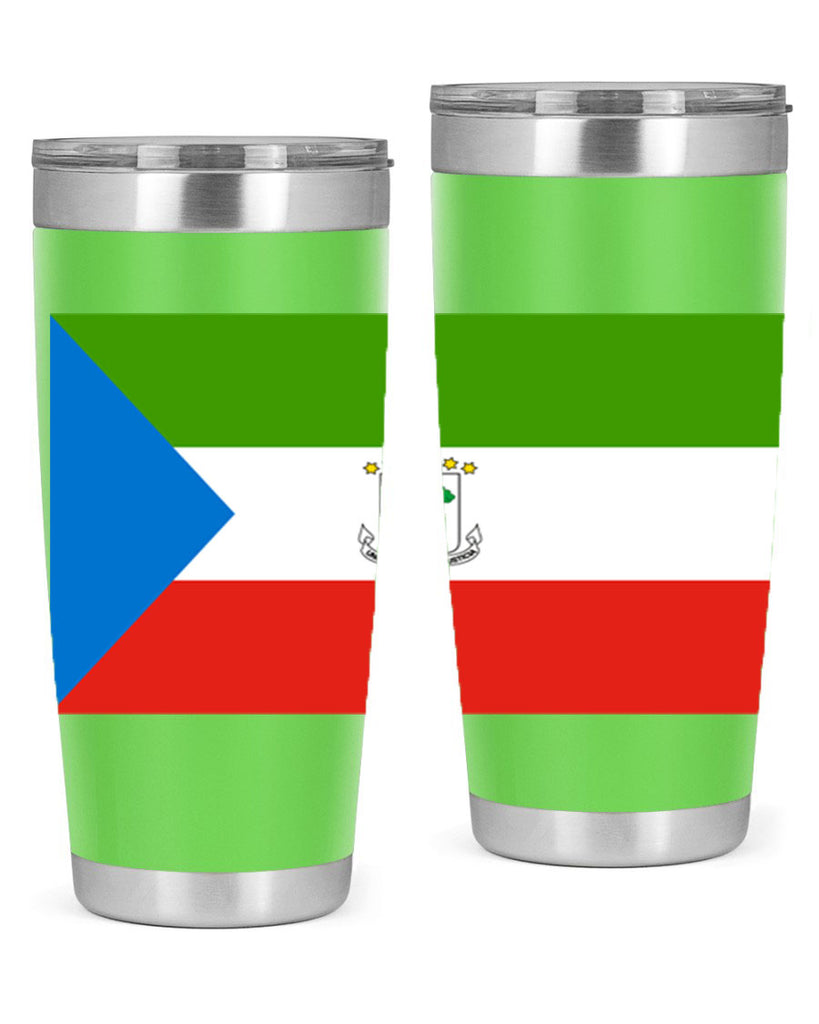 Equatorial Guinea 144#- world flags- Tumbler