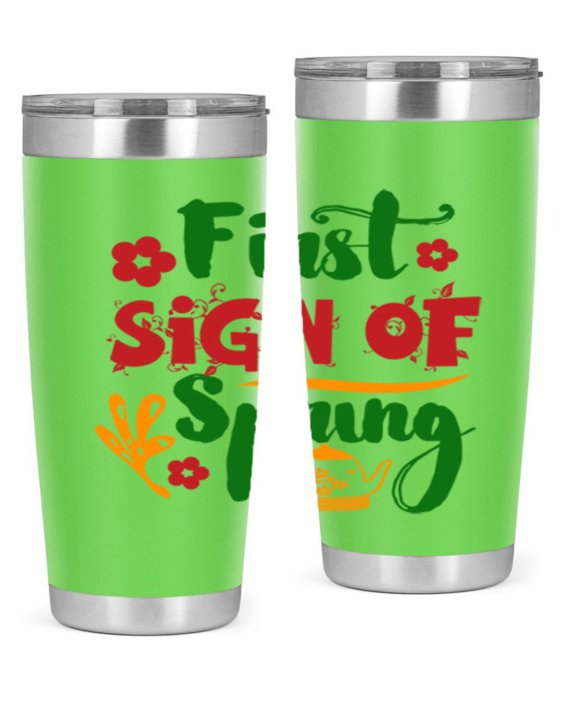 First Sign of Spring 139#- spring- Tumbler