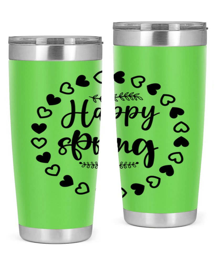 Happy Spring 174#- spring- Tumbler